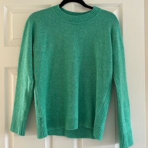 Loft - Green Knit Crewneck Sweater - Size S